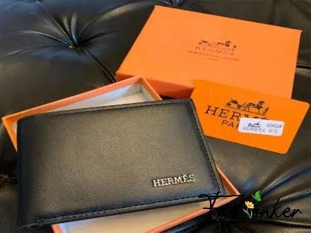 Portefeuille homme noir à rabat